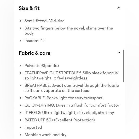 Athleta Laser Beam Ready Set Running Short XS - Picture 3 of 10